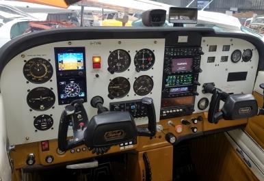 Cessna 172M with dual Garmin G5, GFC500, GNX375, GNS430W & GTR225A